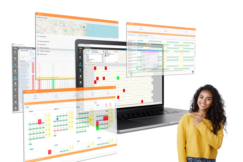 WinPlus—IEST—W+ Control Horario y Control de Accesos